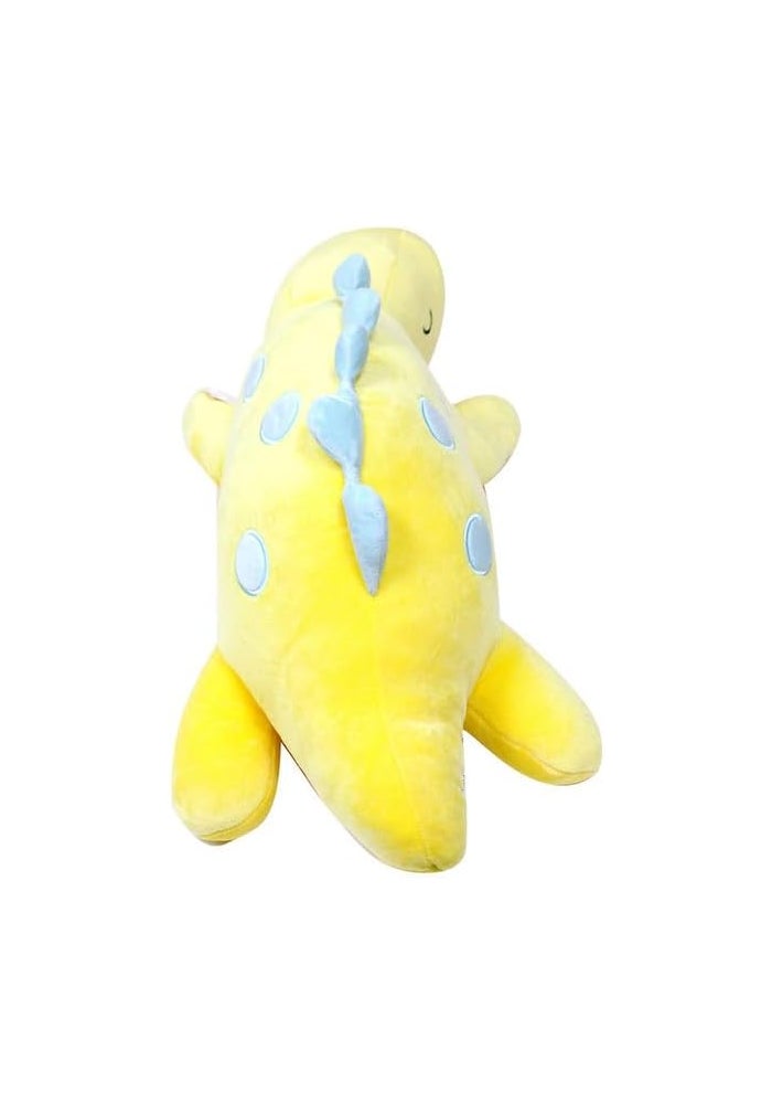 DAISO Eng Hug Pillow - Alligator Dinosaur Yellow - Image 3